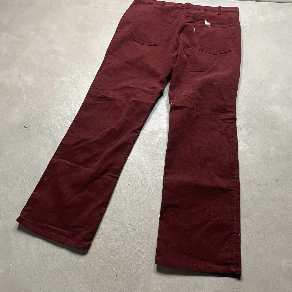 Pantalones de Pana De Colección Levi’s 517 Hechos en EE. UU. Corte Bota 38x31 Pestaña Blanca Años 70 Garra Cremallera Foto 2 de 4