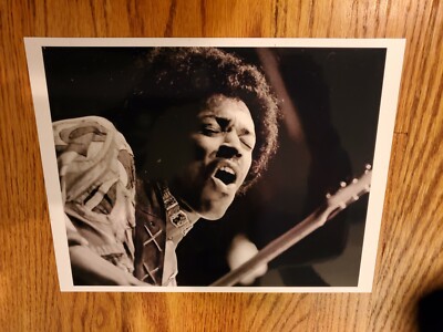 JIMI HENDRIX Art Print Photo Rare 11'' x 14'' Glossy Poster