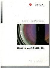 1990s Soft Cover Book Leica The Program Cameras 42