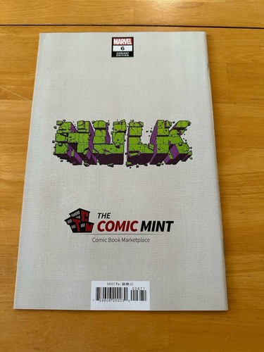 Hulk #6 Ryan Stegman Variant Signed By Stegman With COA - Picture 3 of 5