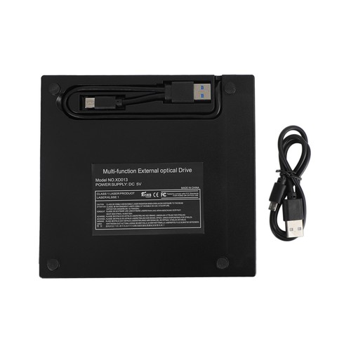USB Type-c 7 IN 1 External ray Brenner Writer Reader CD DVD Drive USB 3.0 - Photo 10/12