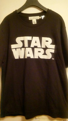 Men's H&M Black STAR WARS T-shirt GENUINE Size XS or LARGE or XL ONLY NEW 
