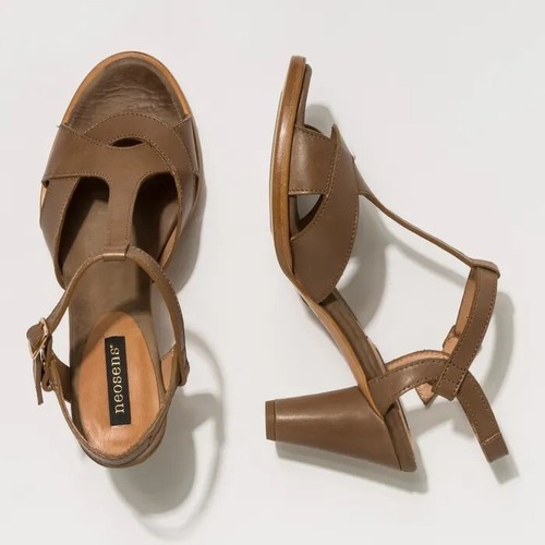Sandalia, topo para mujer Neosens piel restaurada Montua S968 $273, EU 38/US 7,5-8 - Imagen 5 de 5