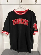 Men's Arizona Diamondbacks Pro Standard Black Team T-Shirt 2Xl
