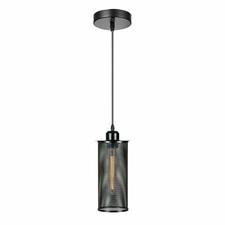 Vintage Industrial Metal Ceiling Pendant Light Shade Cage Hanging Retro Lamp E27