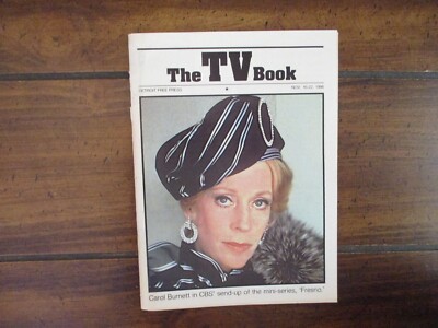 November 16, 22, 1986 Detroit Free Press TV Book Magazine(FRESNO/CAROL  BURNETT)