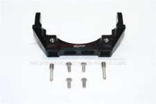 GPM Racing Black Aluminum Rear Bumper Mount - For Traxxas TRX-4 TRX4331R-BK