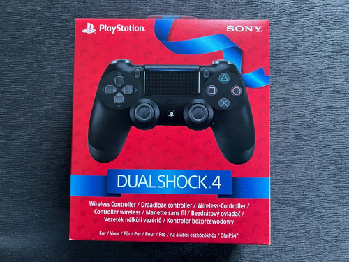 Sony PS4 Manette Dualshock 4 noire officielle scellée!