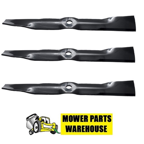 3 JOHN DEERE LAWN MOWER BLADES 54" CUT M115496 706378 F725 F735 LX288
