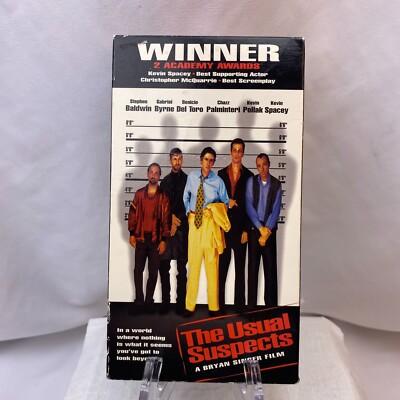 The Usual Suspects VHS - Starring Stephen Baldwin