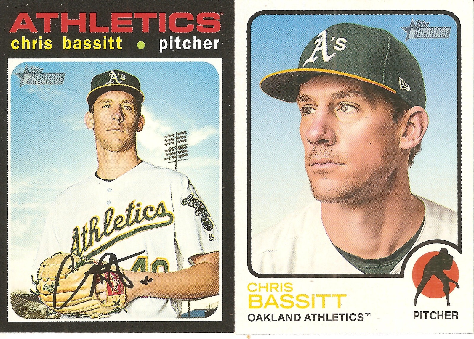 2 DIFFERENT BASEBALL CARD LOT OF CHRIS BASSITT 752 eBay