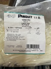 Bag of 1000 Panduit PLT1.5S-M Nylon Cable Tie 157mm x 6.3 IN