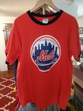Vintage NY Mets T Shirt Majestic Made In The USA Men's L