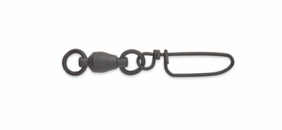 Sampo Double Rings & Coastlock Snaps - Size 6 - 200lb Black Pack of 2