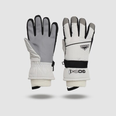 1 Paar Skihandschuhe Warmhalten Snowboard Handschuhe Outdoor Vollfinger Fäustlinge Unisex