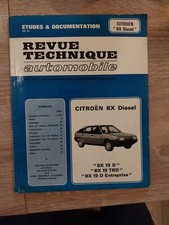 Revue technique Citroen BX