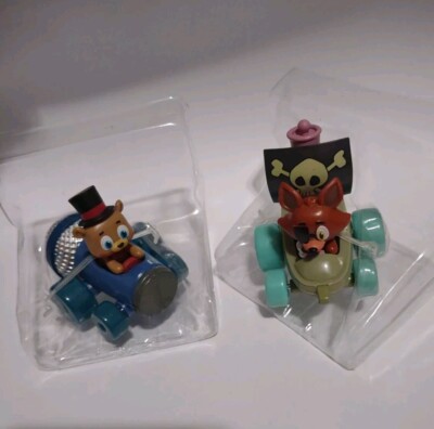 Lot Of 2 Funko Racers: Five Nights at Freddys. Freddy & Foxy New/No Box
