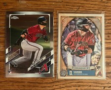 Daulton varsho topps chrome and GQ rc