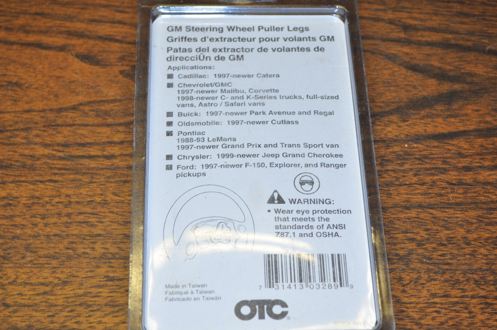 OTC 7929A STEERING WHEEL PULLER LEGS PAIR KIT BRAND NEW! eBay