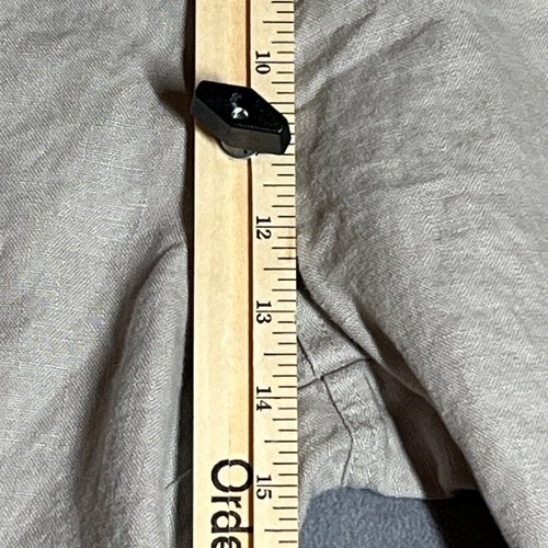 Island Importer Mens Pants Size 44 Beige Linen Straight Leg Casual Beach Pockets - Picture 7 of 9