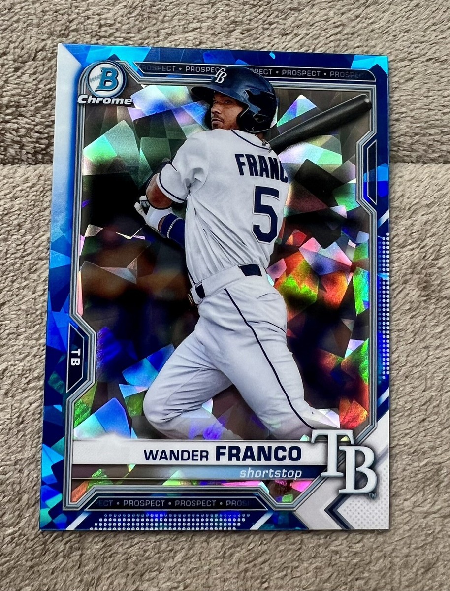 2021 Bowman Chrome Sapphire Wander Franco Prospect Card 🔥 Tampa