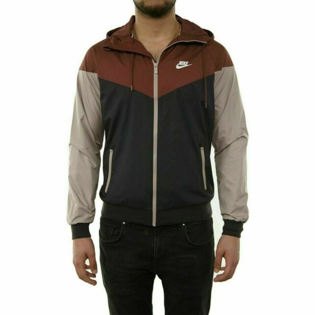 red and black nike windrunner jacket