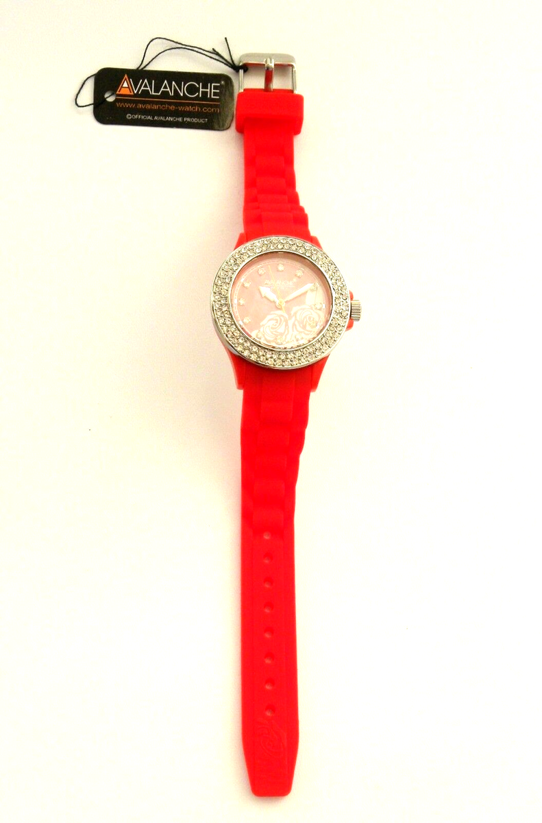 Herrenuhren Rote Damenarmbanduhr Longines DolceVita Damenuhr Rot