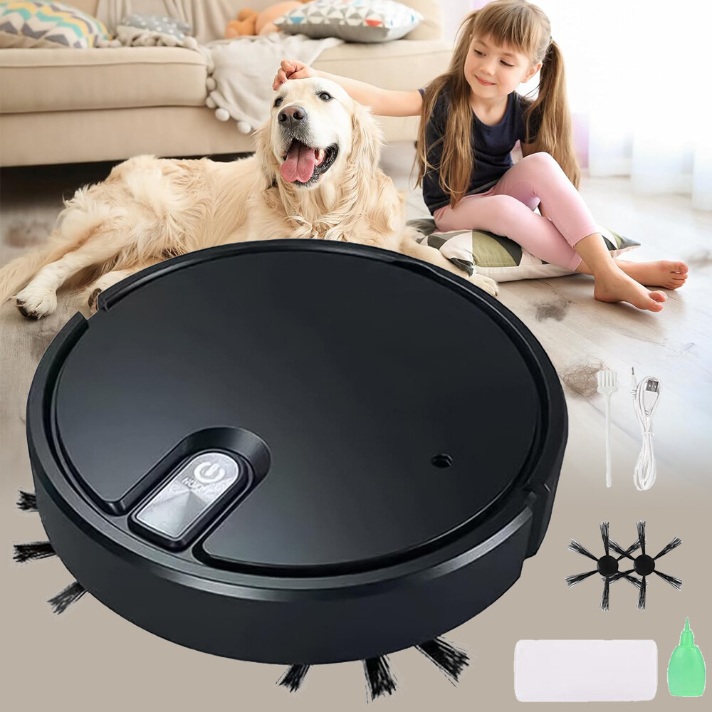 Robot Vacuum Cleaner 1500 Pa Sweeping Floor Cleaning Machine for Hardwood Tile