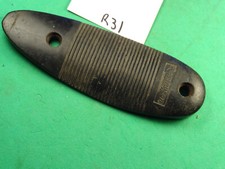 Remington Shotgun Buttplate 1.71 X 4.82 Curved Plastic R31