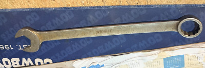Wright Tool WrightGrip 1-1/8'' Combination Wrench 1136 USA 12 Point Satin Finish