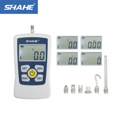 SHAHE AMF Digital Push Pull Force Gauge Portable Dynamometer Gauge Pull Tester