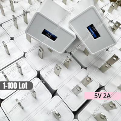 USB Wall Charger Plug AC Home Power Adapter 5V 2A For iPhone Samsung Android Lot
