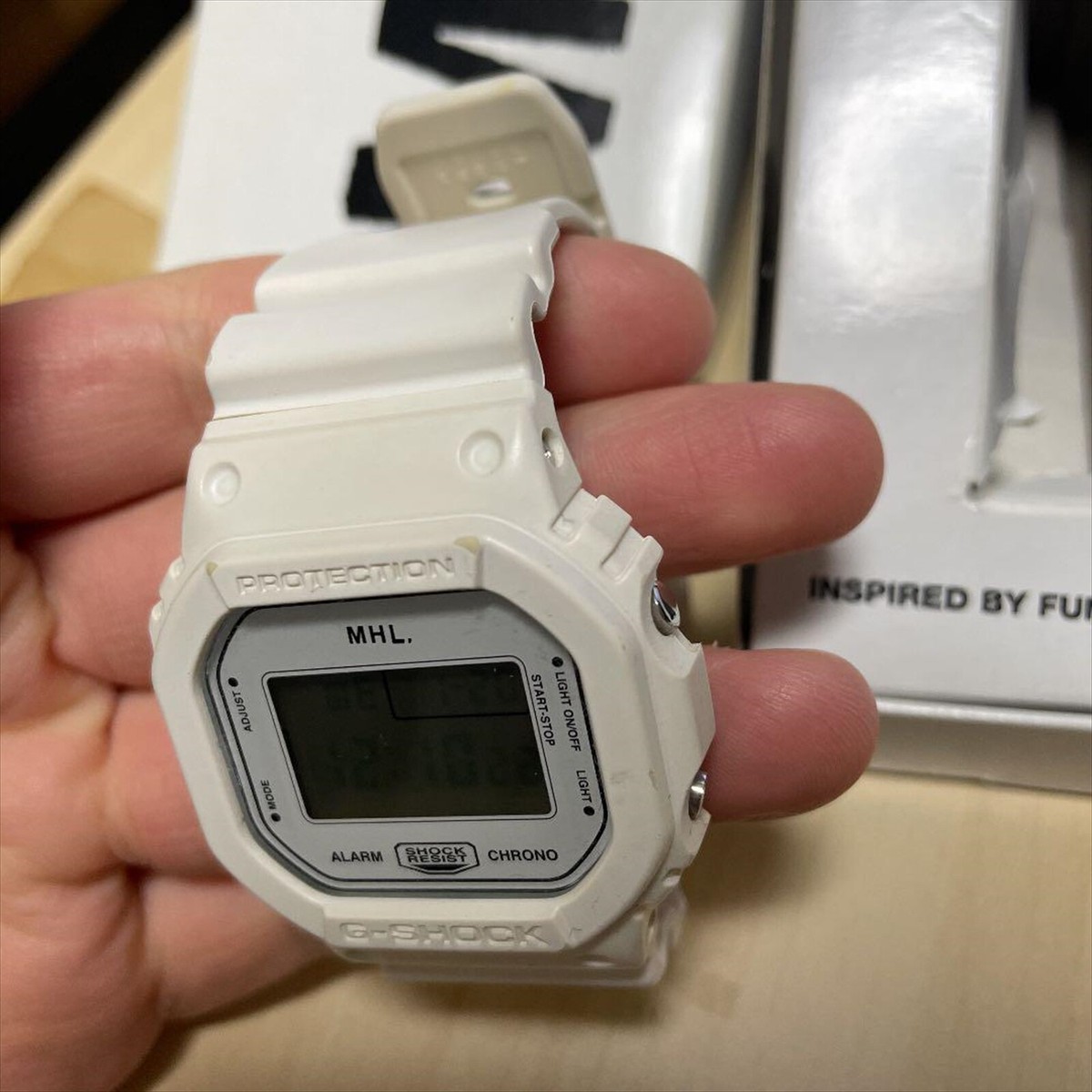 Casio G-Shock x MHL MARGARET HOWELL Japan White Limited Casio G-Shock x MHL MARGARET HOWELL Japan White Limited