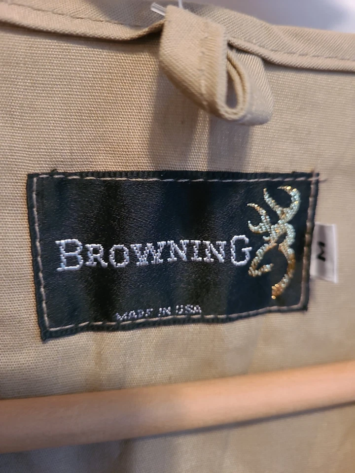 NEW Quilted Pads Browning hunting vest Nomad Medium Dacron Cotton Back Pouch - Image 2 of 4