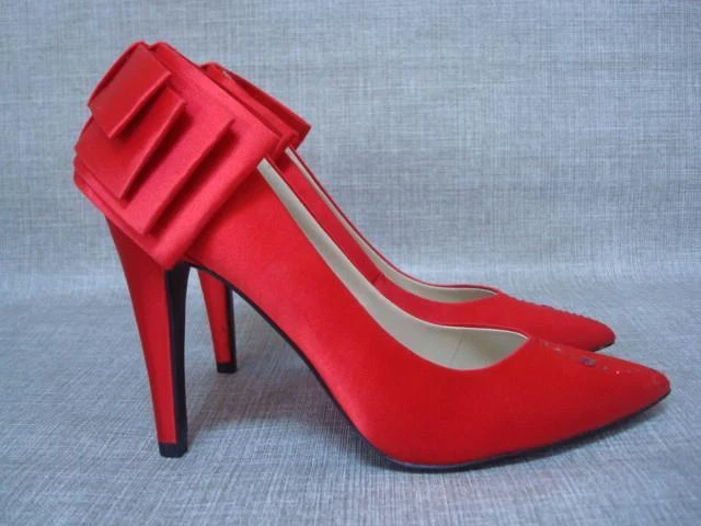 Asos red best sale high heels