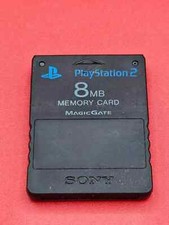 Sony PlayStation 2 8MB Memory Card MagicGate PS2 Save Data Storage Tested