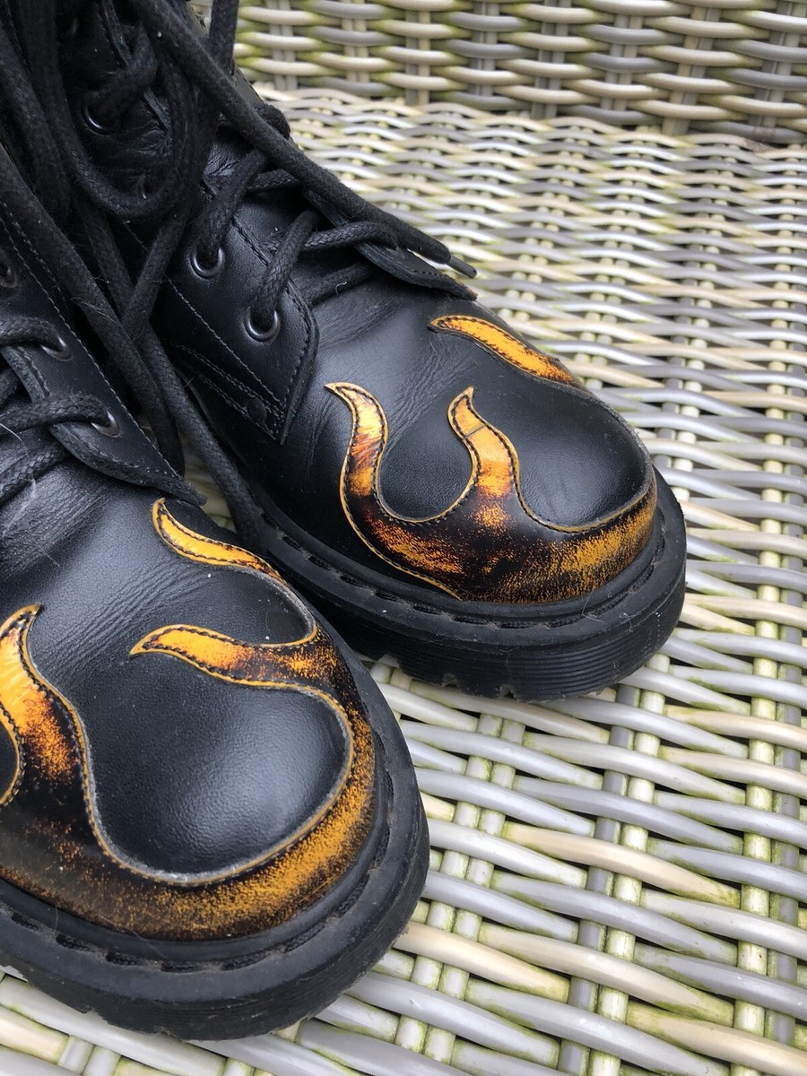 Vetements Flame Combat Boots 39 8.5 Hiking Military SOLD OUT 