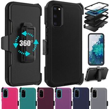 For Samsung Galaxy S20 FE/S20 FE 5G Case Heavy Duty Phone Cover / Clip Holster