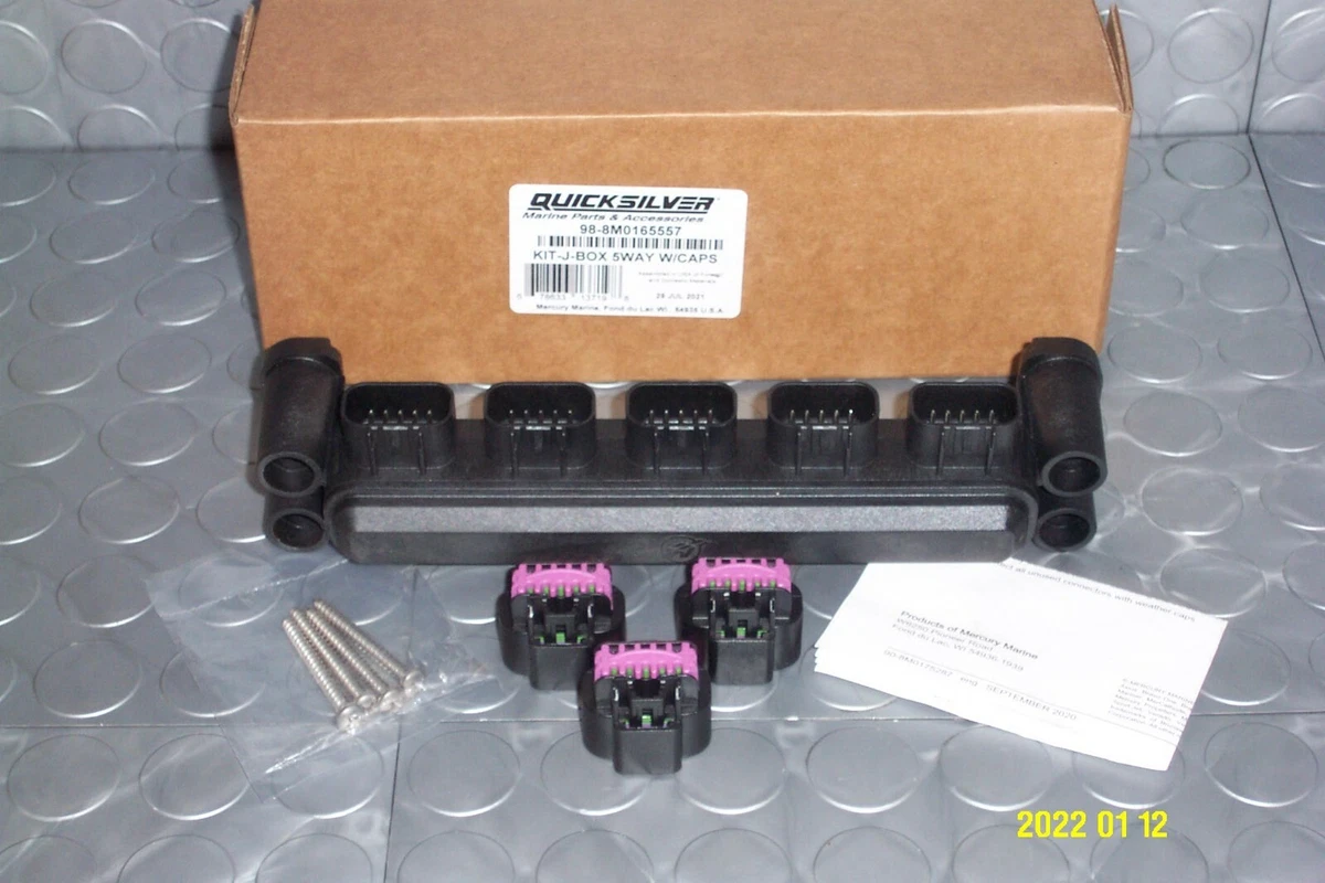 Mercury Quicksilver Smart Craft 5 Way Stackable Junction Box 3 