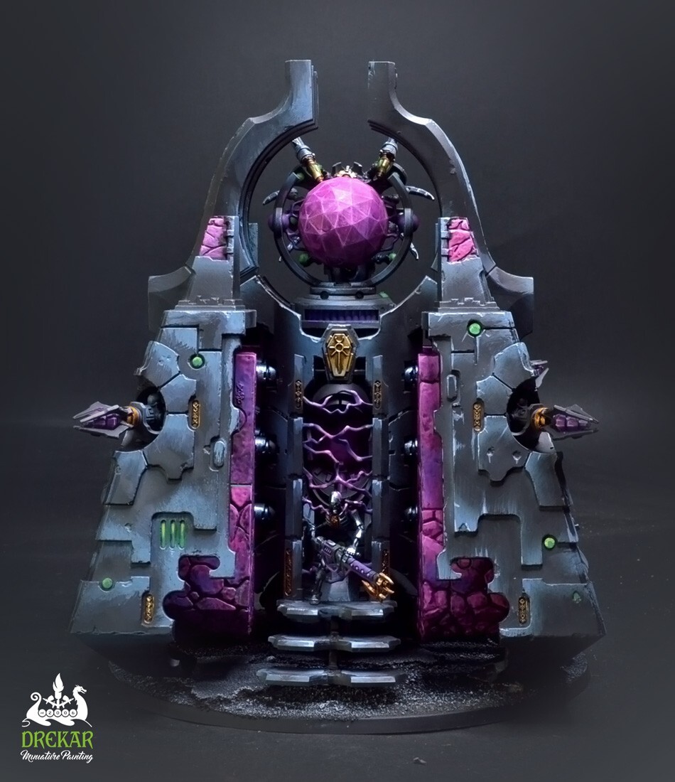 Monolith Inferno Necron ** COMMISSION ** painting warhammer 40K eBay