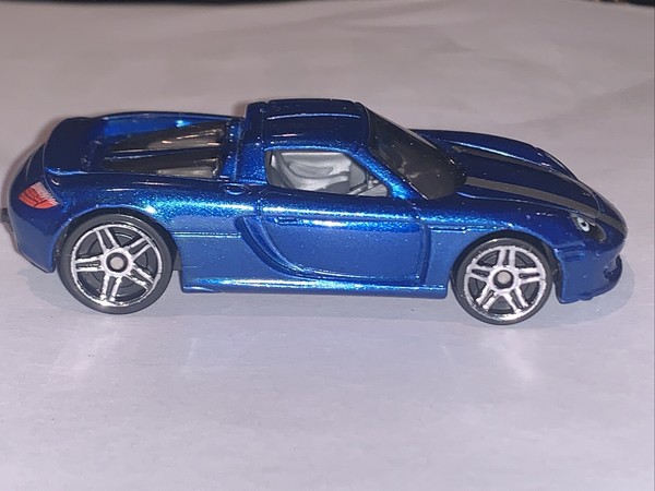 Porsche Carrera Gt Blue Hot Wheels 1 64 Legateau In