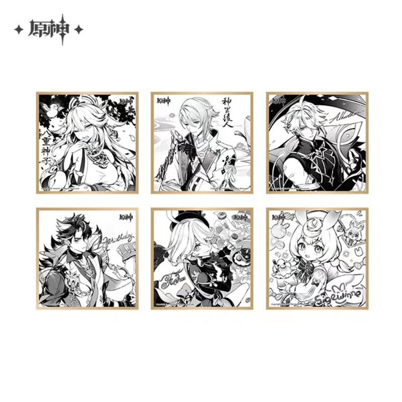miHoYo Genshin Impact FES 2024 Paper Card Official Wriothesley