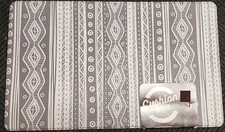 ANTI-FATIGUE CUSHIONED PVC FLOOR MAT (18" x 30") GRAY/WHITE DESIGN, Nantucket