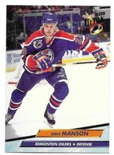 DAVE MANSON 1992-93 FLEER ULTRA CARD NM-MT+ CONDITION