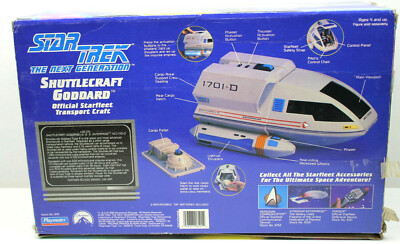 Star Trek:Next Generation Shuttlecraft Goddard Playmates Toys