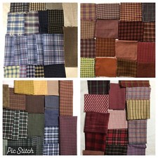 Lot 40 Pcs Cotton Fabric Sewing Quilting