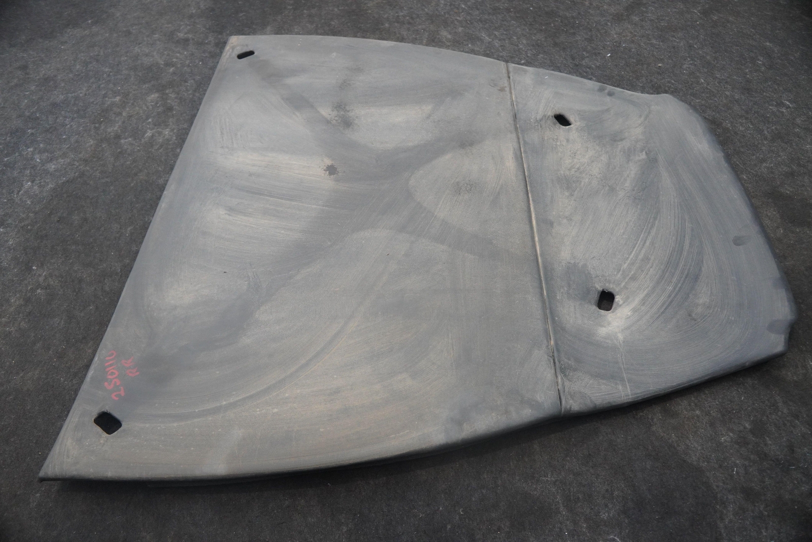 Rear Luggage Shelf Trim Cover Panel Pad Black Leather 14NA288CP McLaren 720S 18