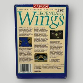 Legendary Wings NES Nintendo, 1988 TESTED