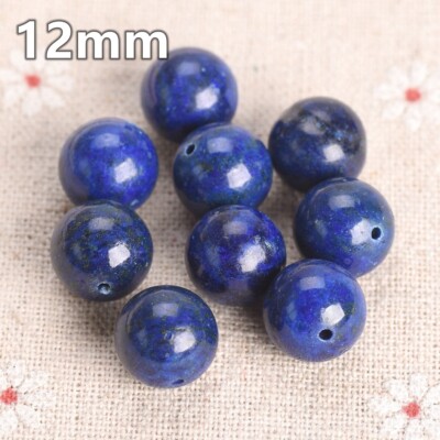 Round Artificial Lapis Lazuli Stone  4mm 6mm 8mm 10mm 12mm 14mm Loose Beads Lot