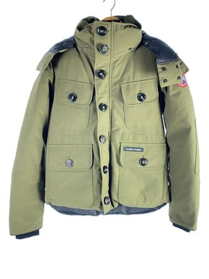 CANADA GOOSE Down Jacket S Polyester Khaki Plain 2301JM Used | eBay